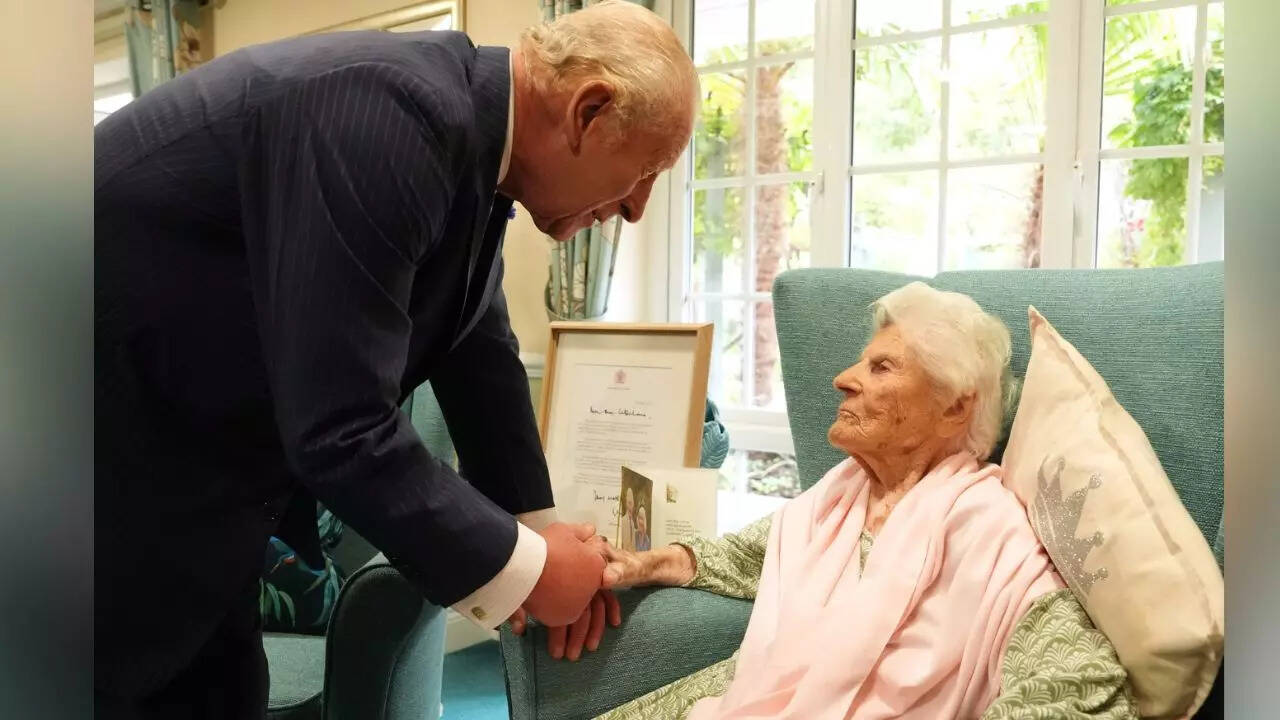 World’s oldest woman, 116, meets King Charles in historic royal visit honouring a century of life, legacy and longevity