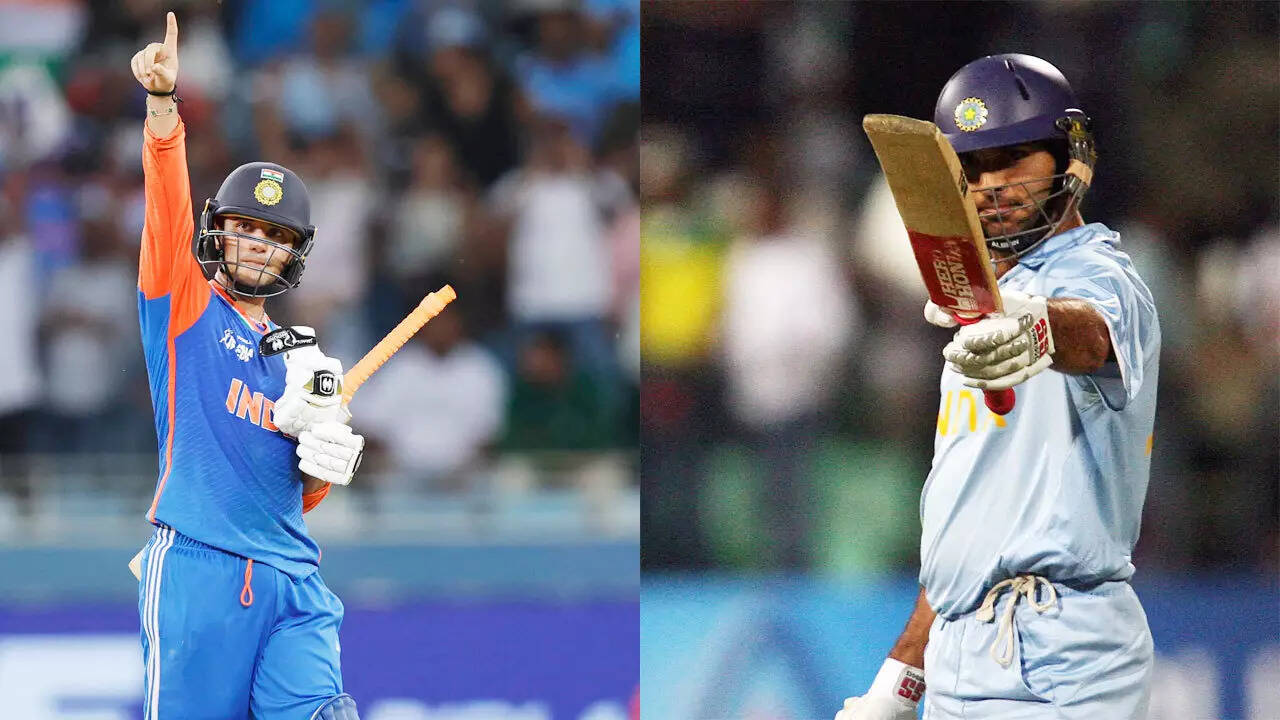 Abhishek Sharma breaks Yuvraj Singh's long-standing record