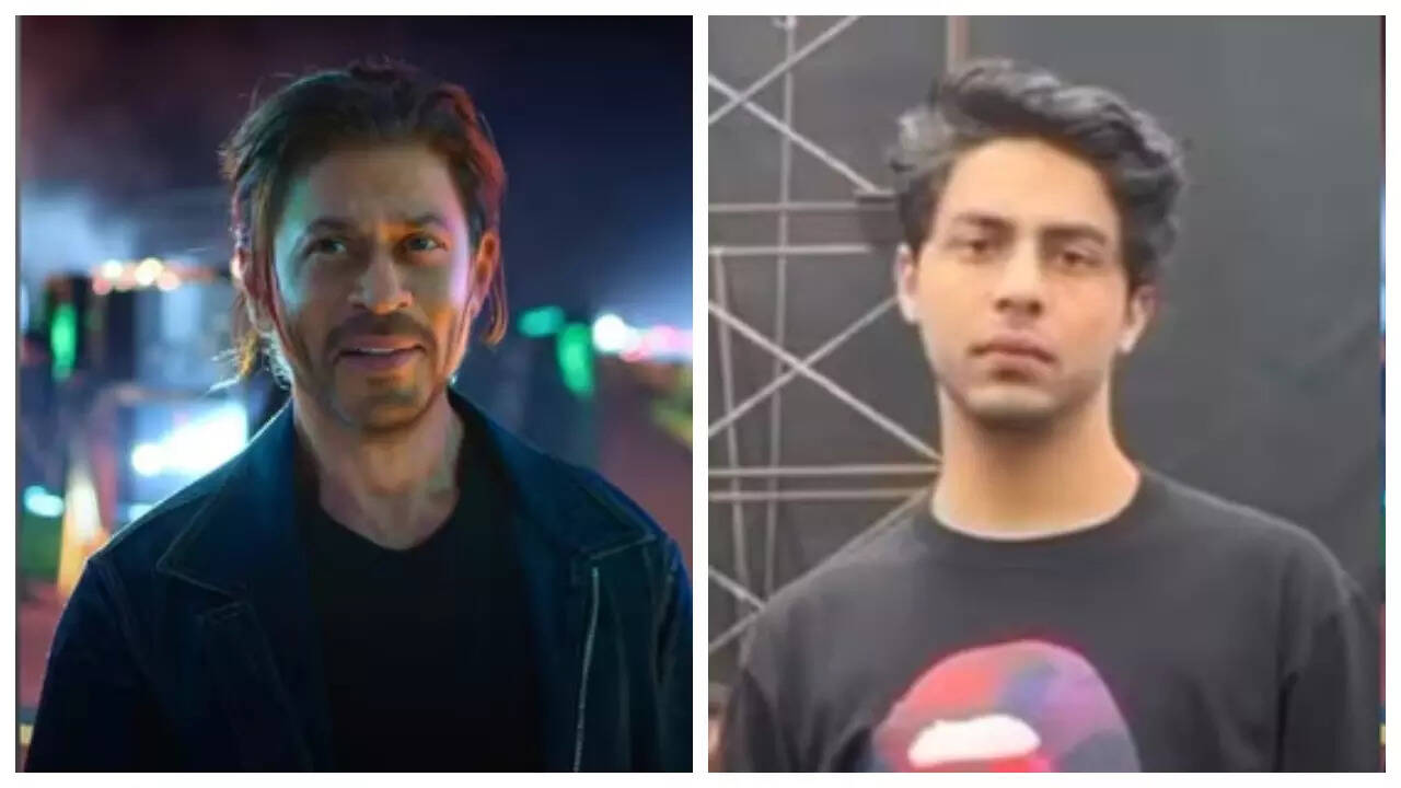 Aryan imitates SRK's walk, shows goofy side in BTS video