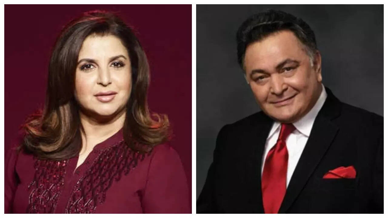 Farah cried on call with Rishi Kapoor after his cancer diagnosis
