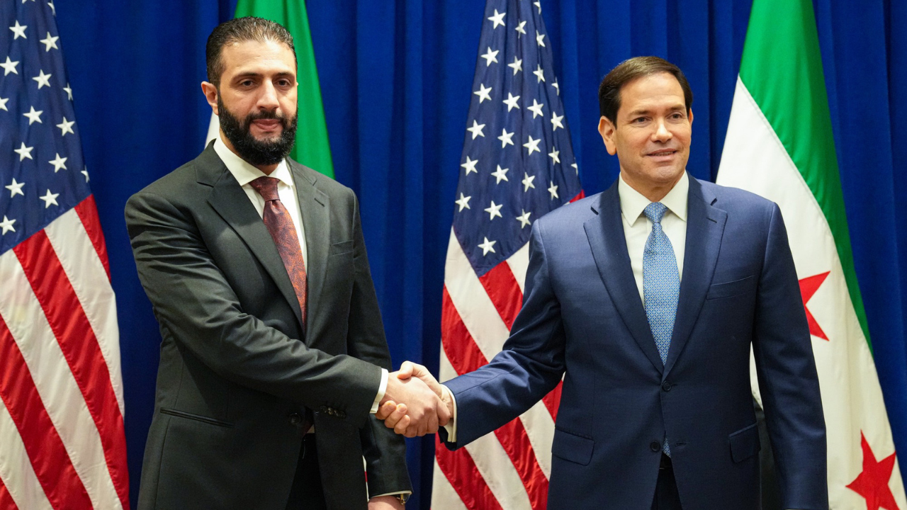 ‘For a stable & sovereign Syria’: Rubio meets Prez Ahmad al-Sharaa in New York