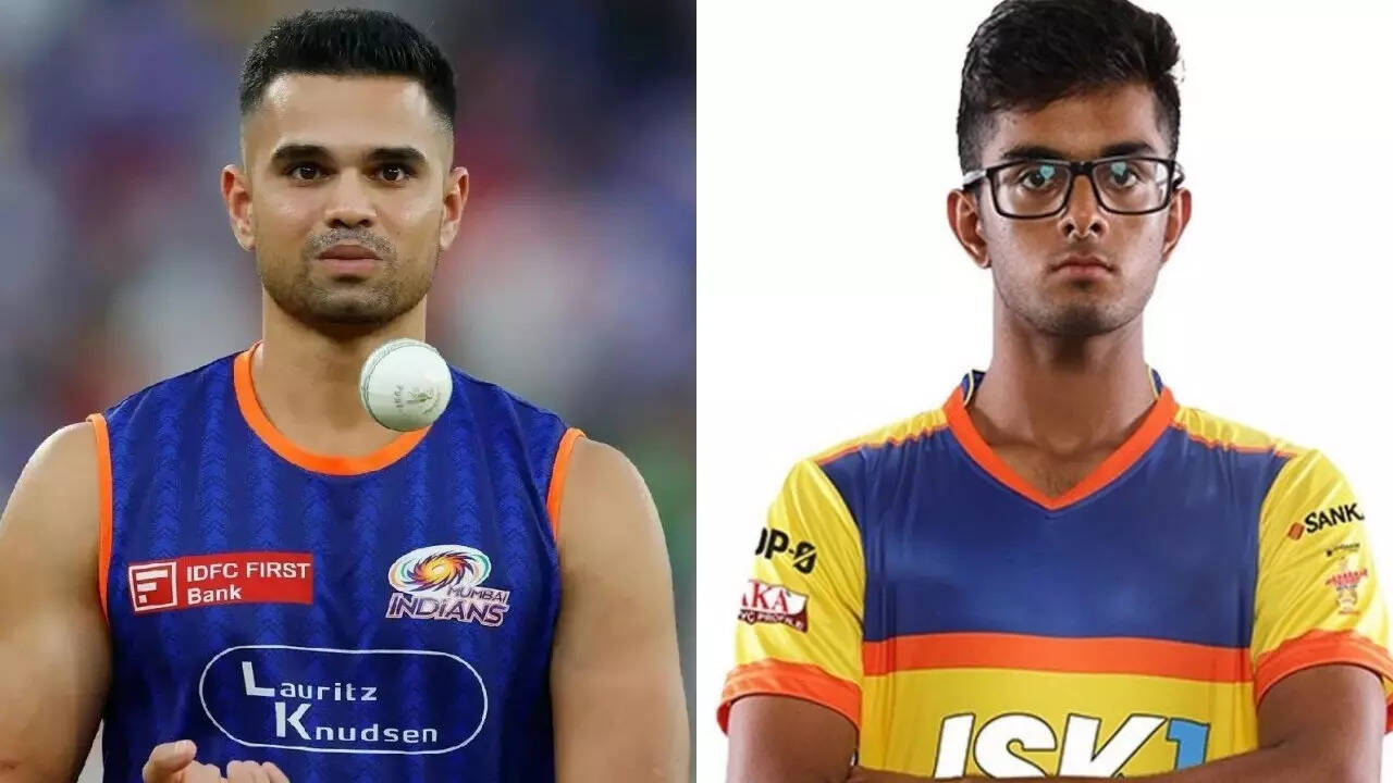 Tendulkar vs Dravid: Arjun Tendulkar bowls to Samit Dravid - who has the last laugh?