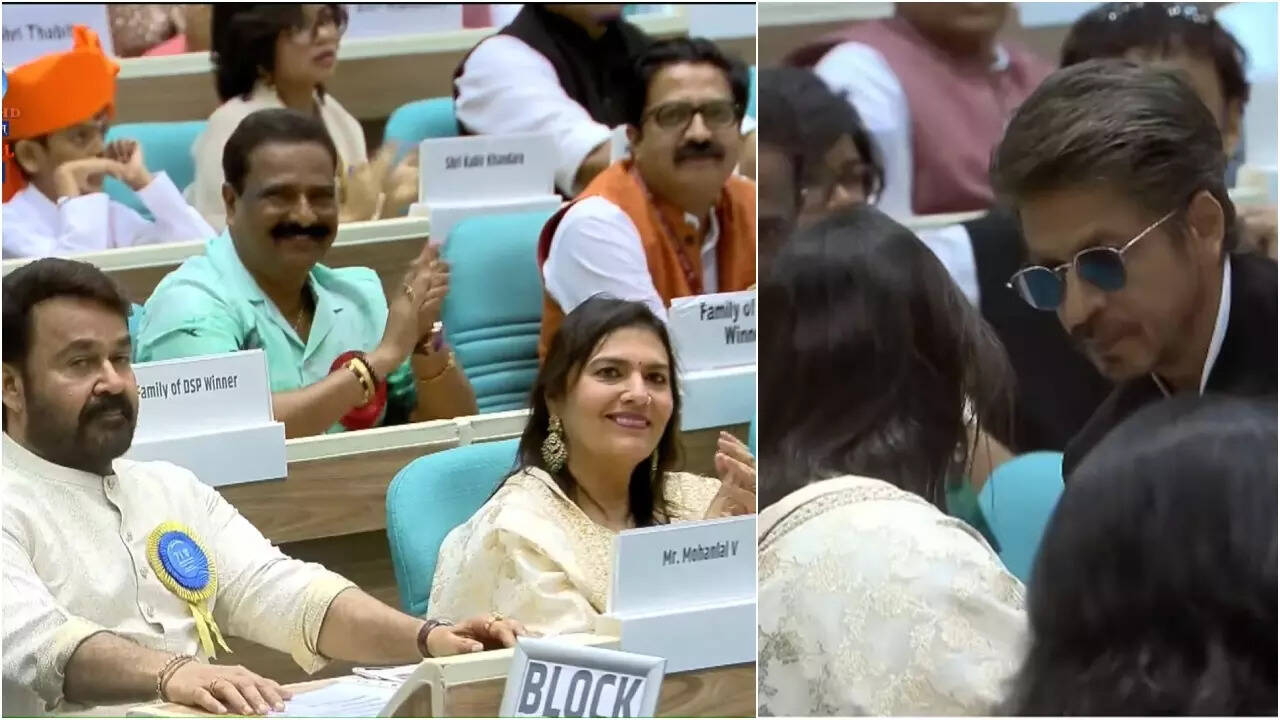 71st National Film Awards: SRK's sweet gesture for Mohanlal’s wife