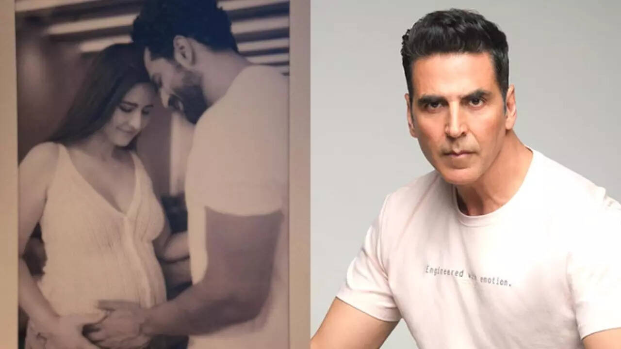 Akshay has the cutest reaction to Vicky-Katrina's baby news