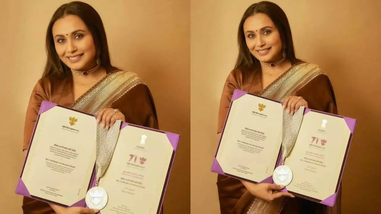 Rani Mukerji dedicates National Award to her parents