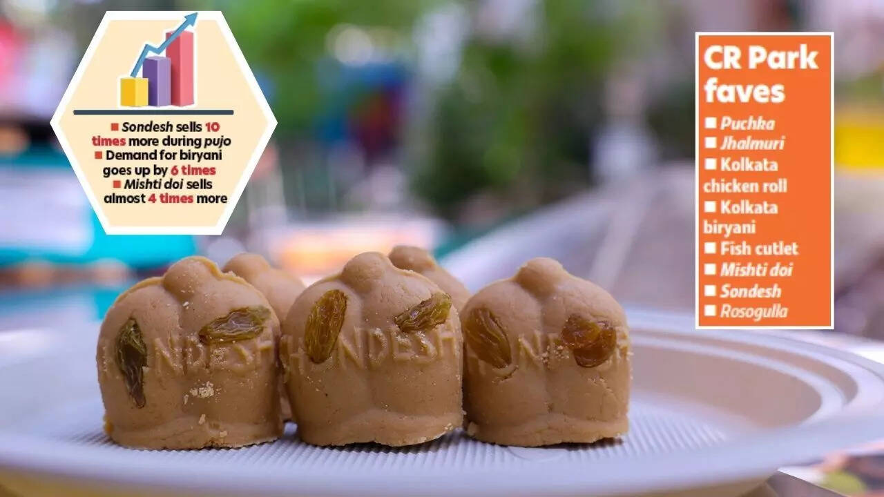 Sale of favourites like sondesh, biryani and mishti doi multiply manifold
