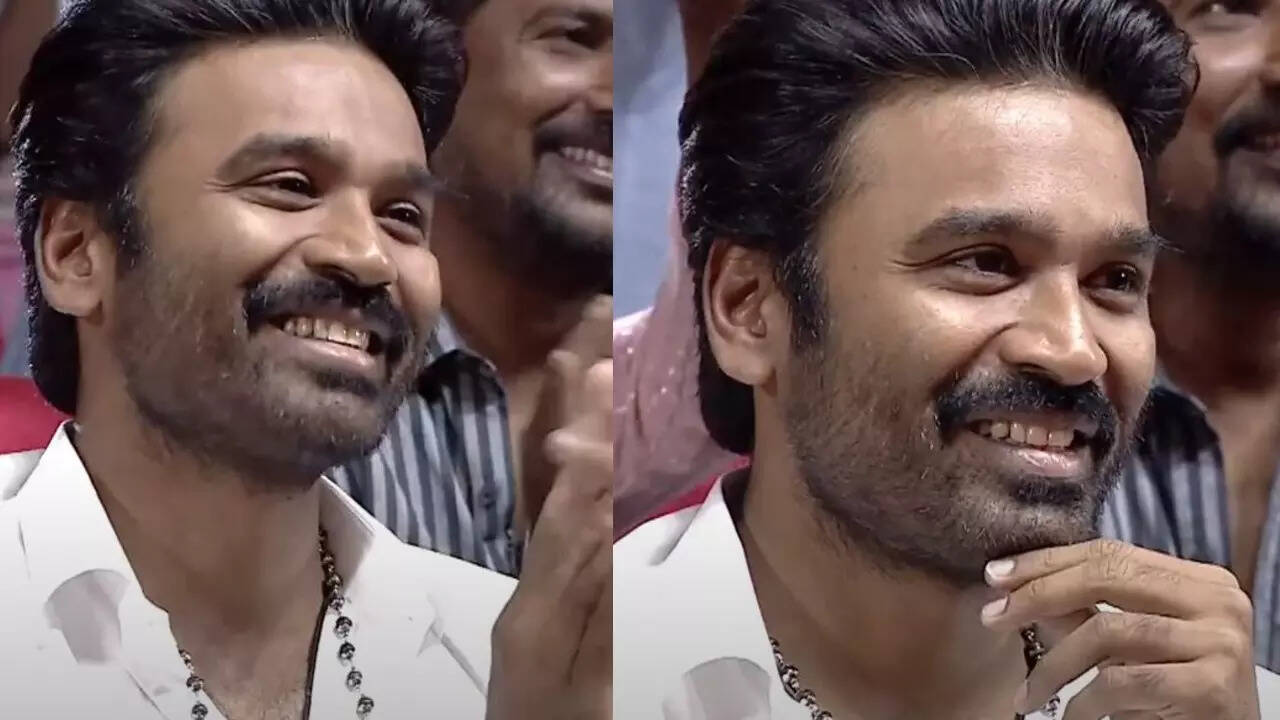 Dhanush turns emotional at 'Idli Kadai' pre-release event