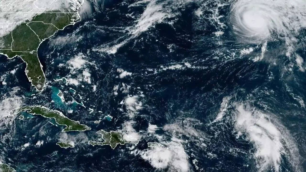 What is the Fujiwhara Effect: Understanding how Atlantic storms Humberto and 94L could threaten the US East Coast