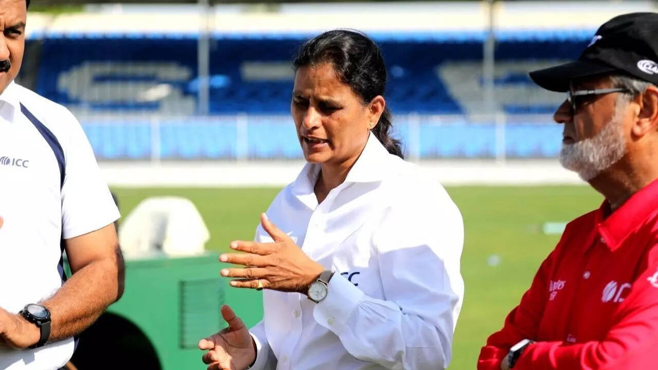 GS Lakshmi: The referee part of historic all-women ICC panel to officiate WC