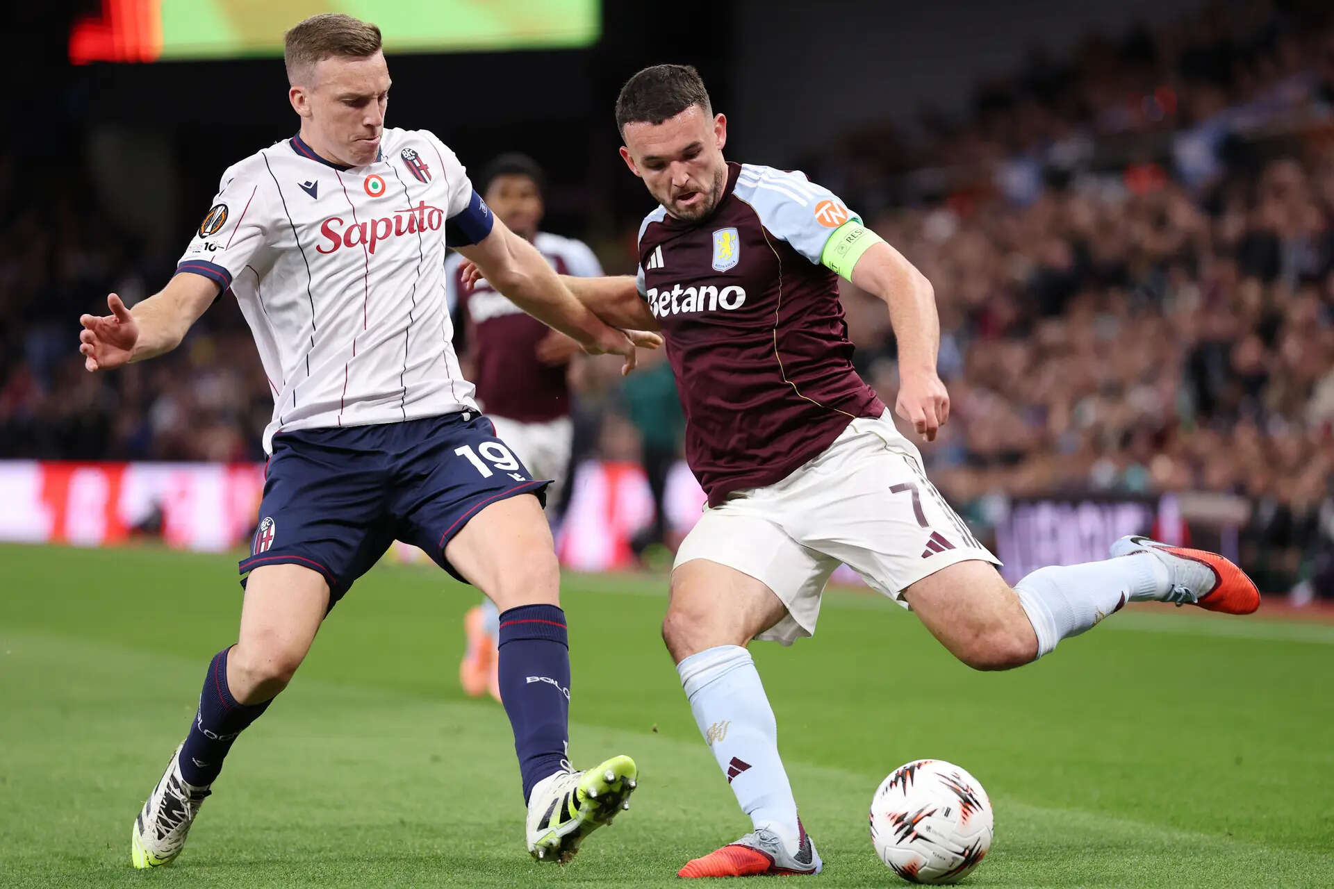 John McGinn strike lifts Aston Villa; Rangers held by Genk in Europa League opener