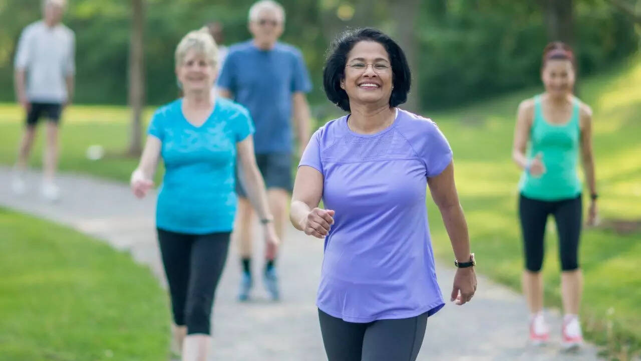 Walking benefits for heart health