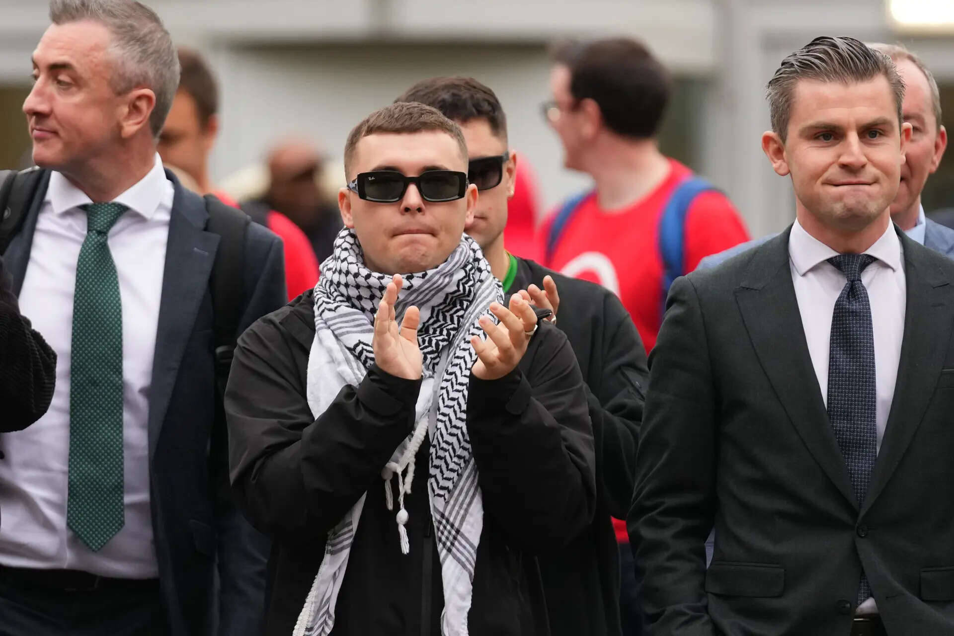 British court throws out terror charge against Kneecap