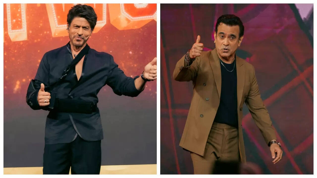 Dripping in oil and in a short robe-how Manish met SRK