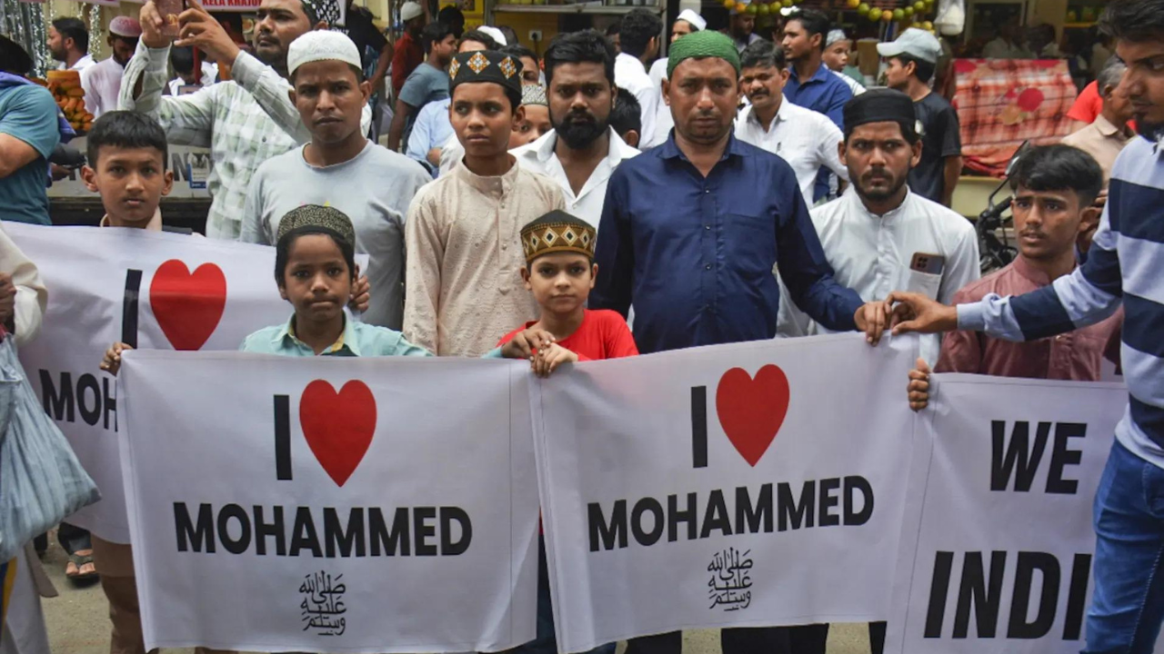 I love Muhammad row: 15 detained in Bareilly for inciting violence; police say not from city