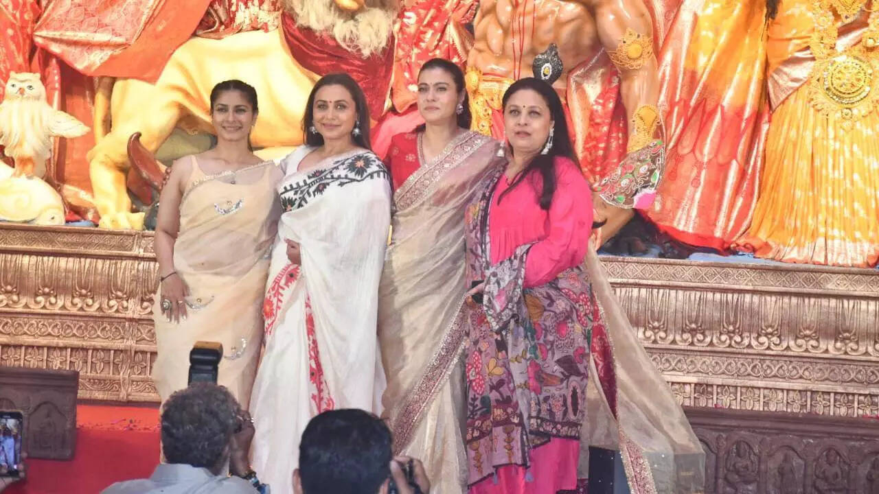 Kajol admits Durga Puja visit was ‘tough’ after family losses