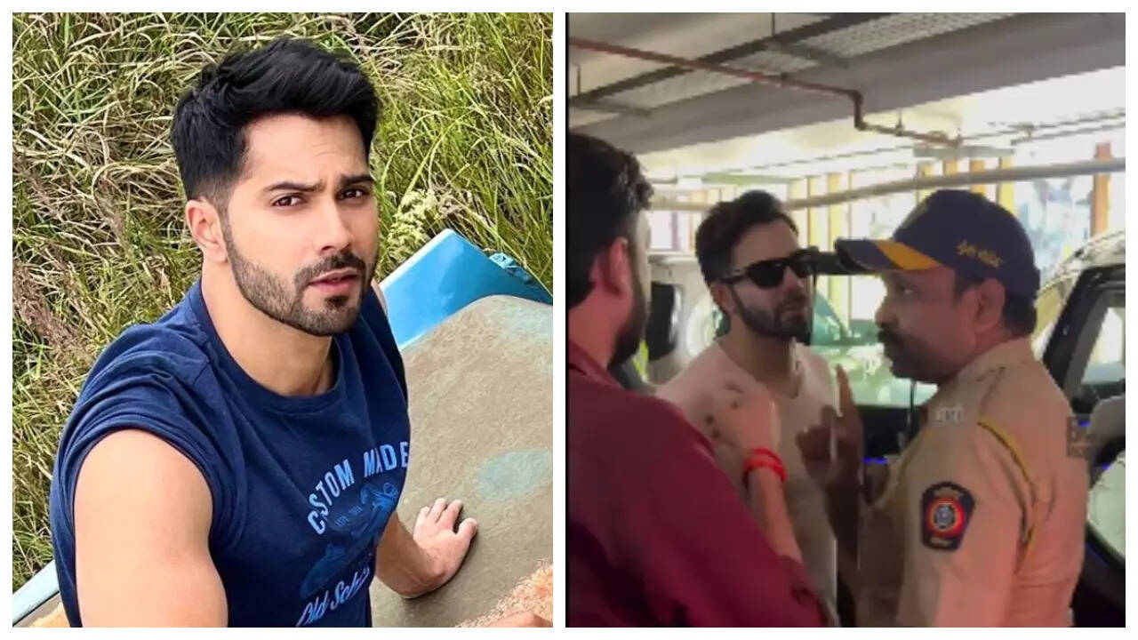 Varun keeps calm as his driver abuses man after rash driving