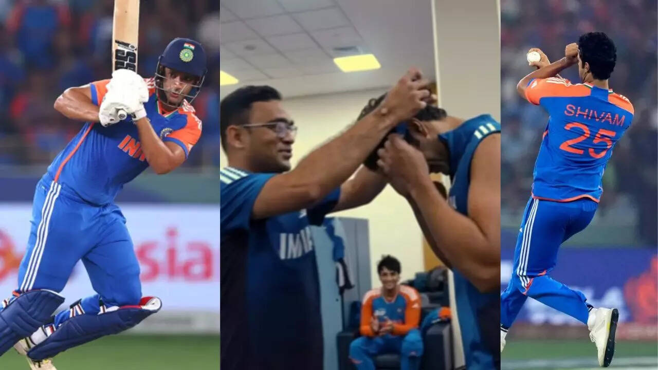 ‘Bahut dar lag raha tha’: Shivam Dube opens up on IND-PAK match, his new role