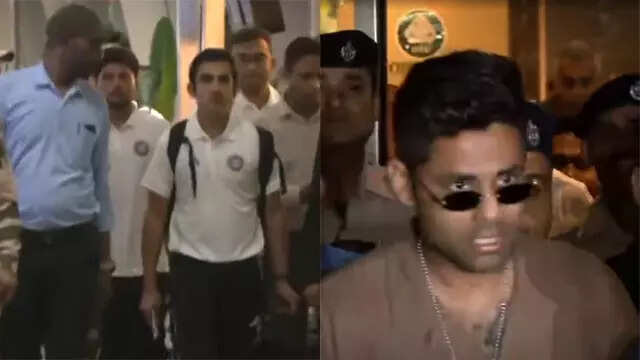 Asia Cup heroes return home: Gambhir welcomed in Ahmedabad, Surya in Mumbai – Watch