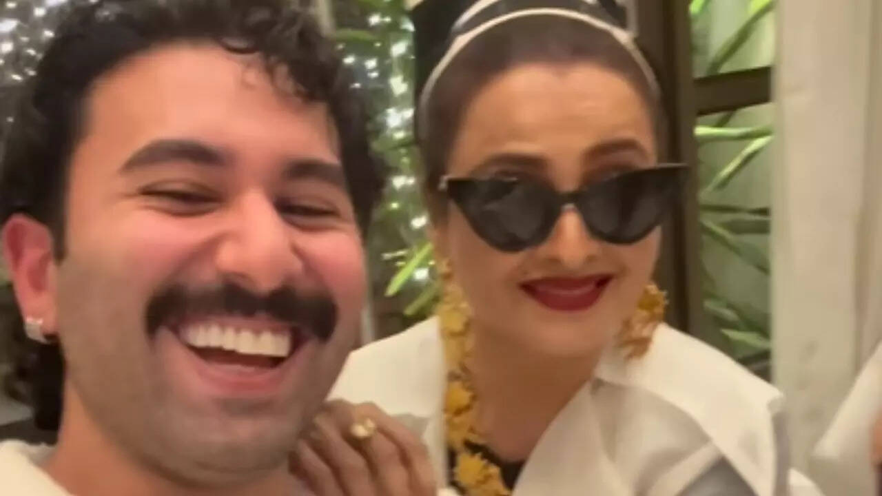Orry shares fun moments with Rekha