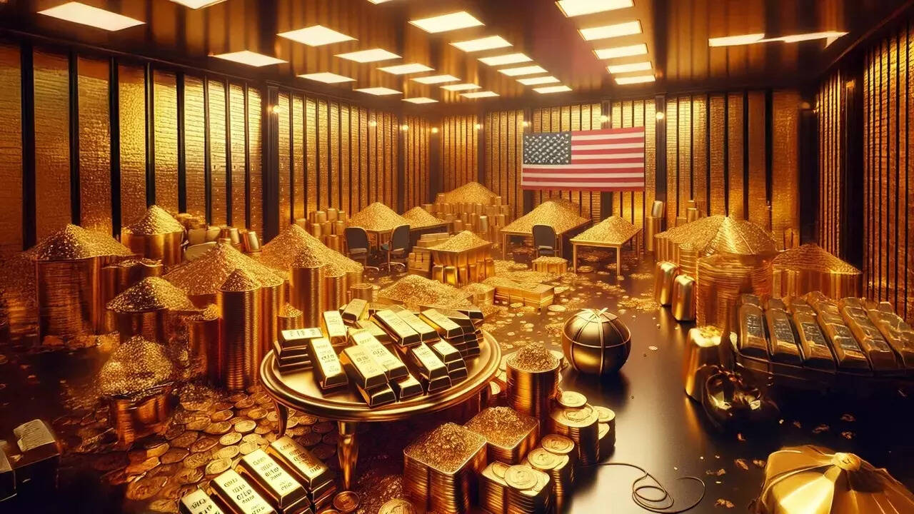 Gold price rally impact: US Treasury's gold reserves cross $1 trillion in value; over 90 times fixed value of $11 billion