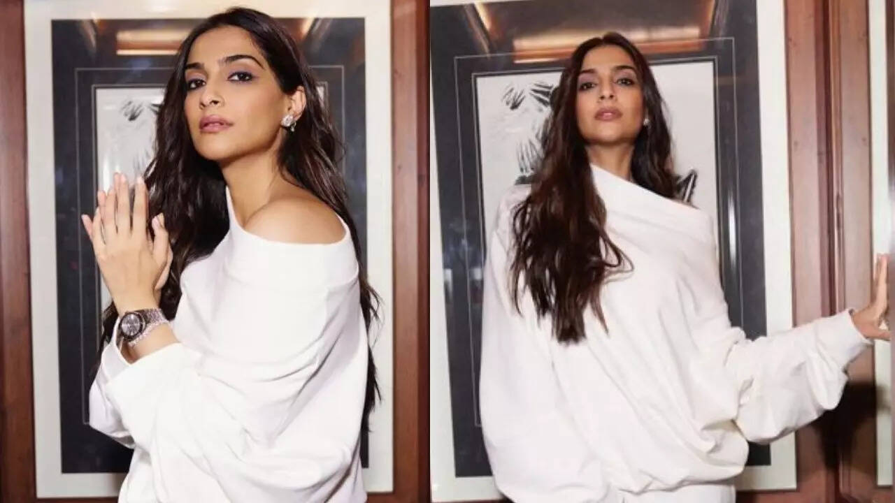 Sonam wears oversized outfit amid pregnancy rumours