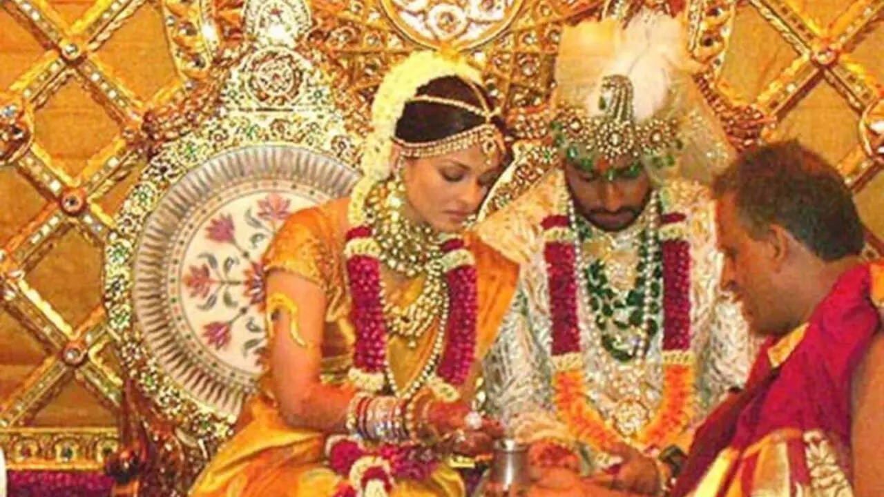 Inside Abhishek Bachchan and Aishwarya Rai's wedding