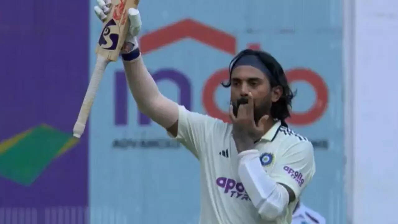 Watch: KL Rahul dazzles fans with never-seen-before celebration