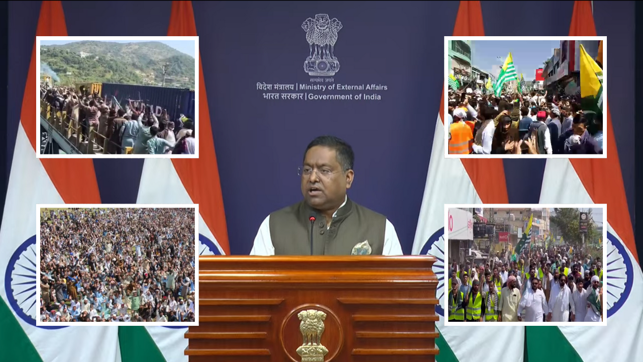 PoK unrest: India flays Paks oppressive approach; flags horrific violations