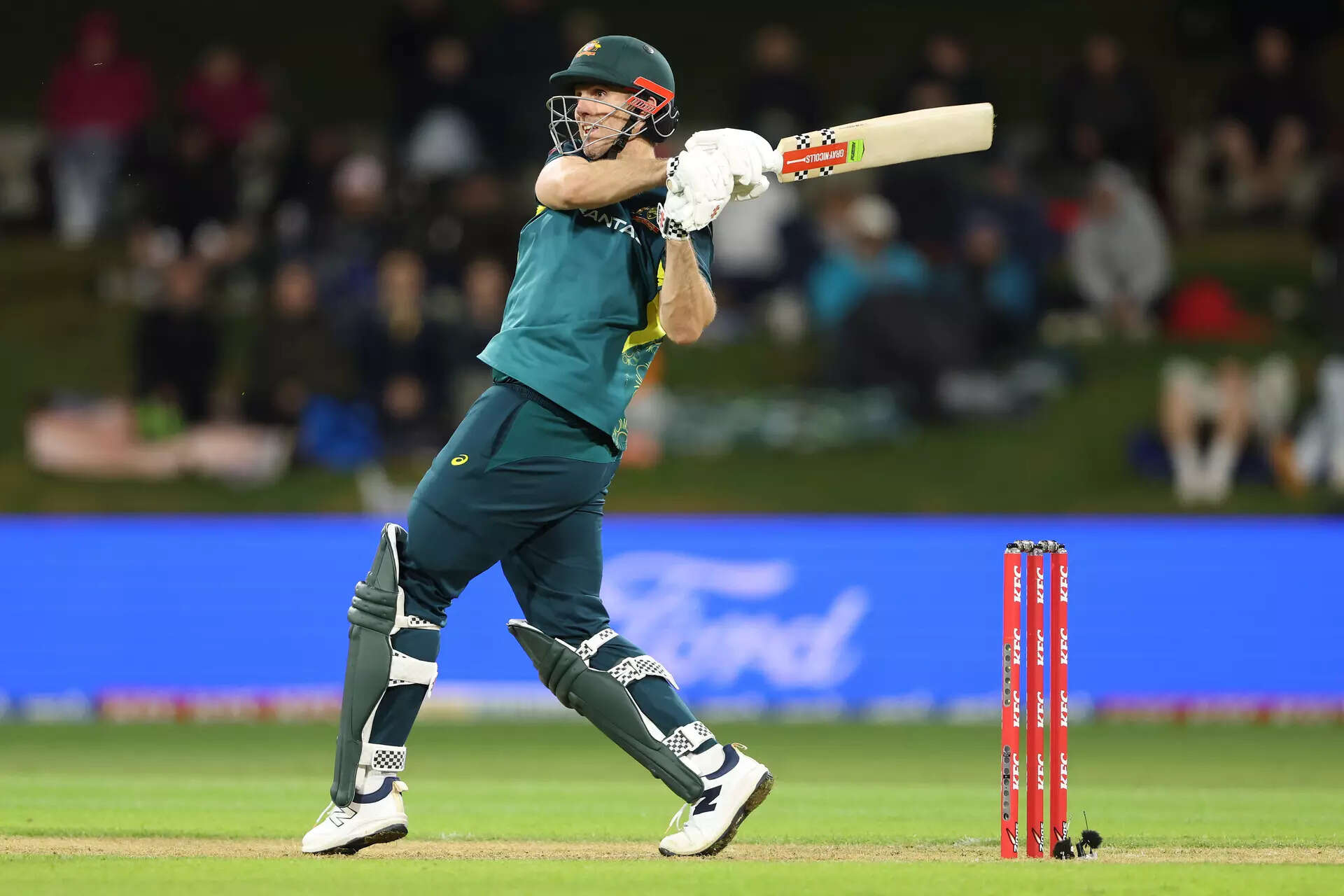 Mitchell Marsh's maiden T20I ton powers AUS to victory over NZ, win series
