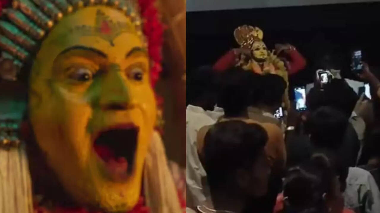‘Kantara: Chapter 1’ fan in Dindigul dressed as deity stuns audience