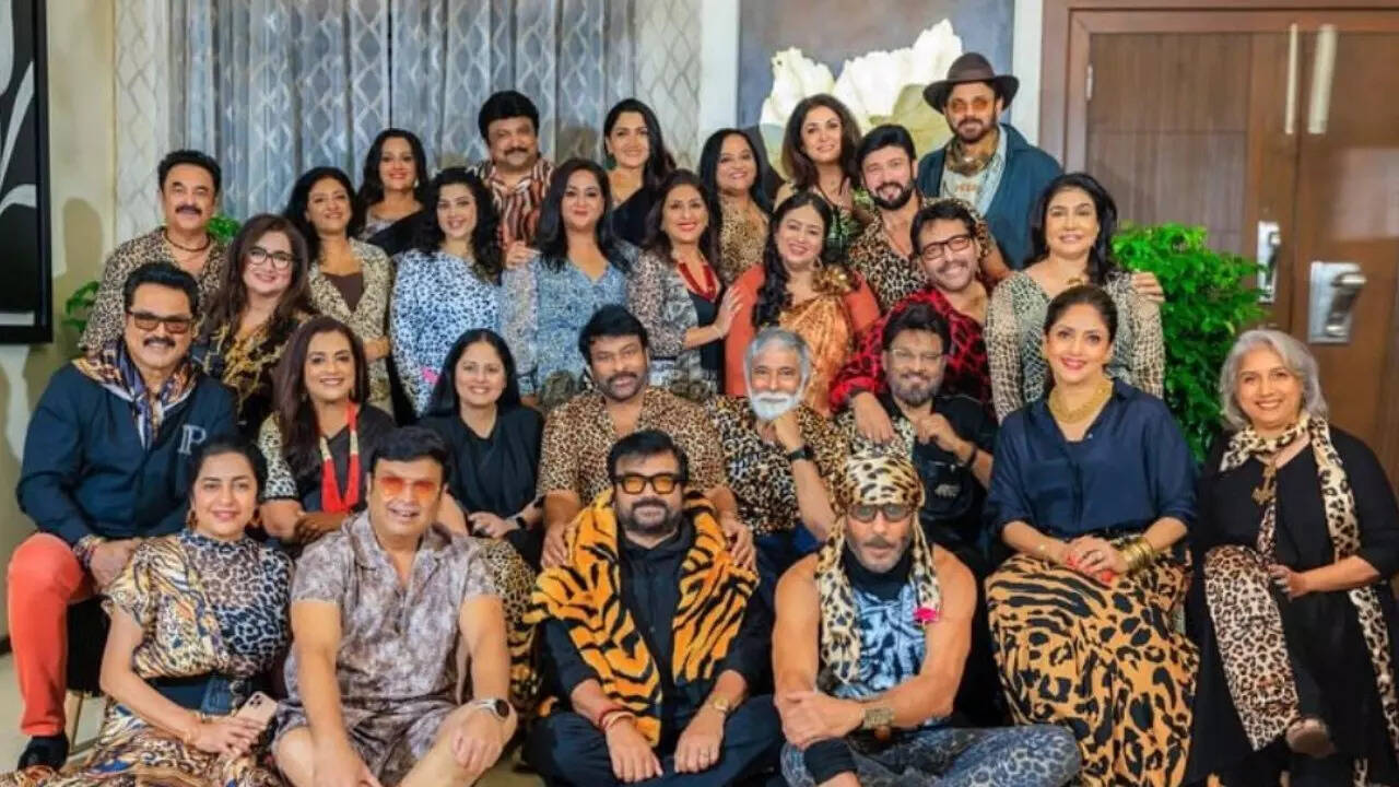 Jackie, Chiranjeevi, Venkatesh and celebs reunite: PICS
