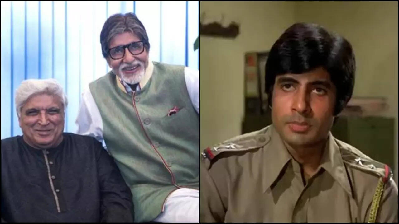 Amitabh Bachchan recreates 'Zanjeer' scene for Javed Akhtar