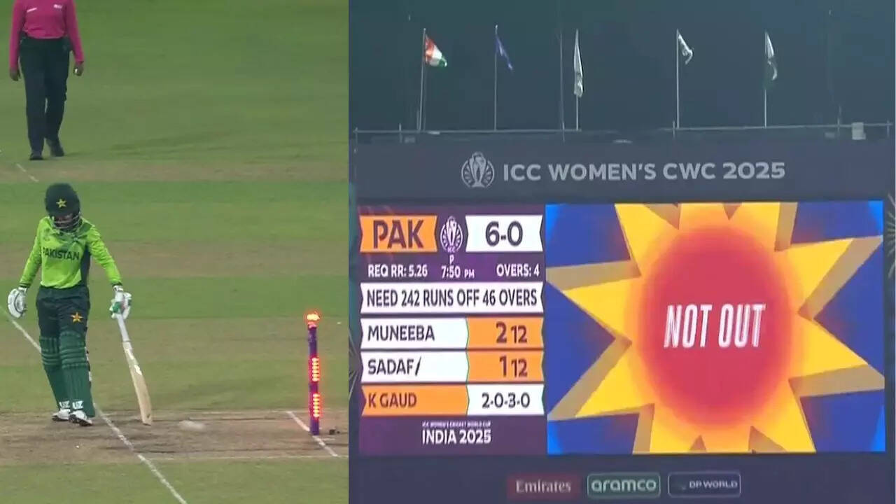 Run-out chaos! Why was Pak batter given out? Fatima Sana argues with official