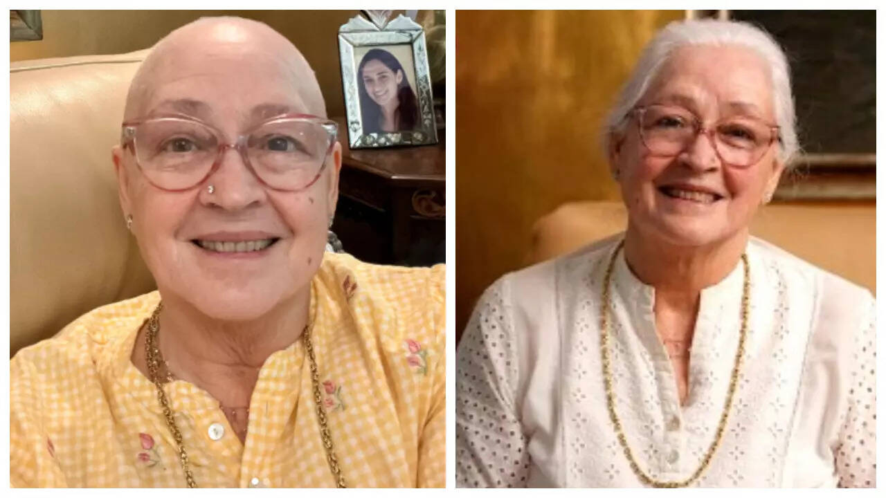 Nafisa Ali rocks a bald look amid stage 4 cancer treatment