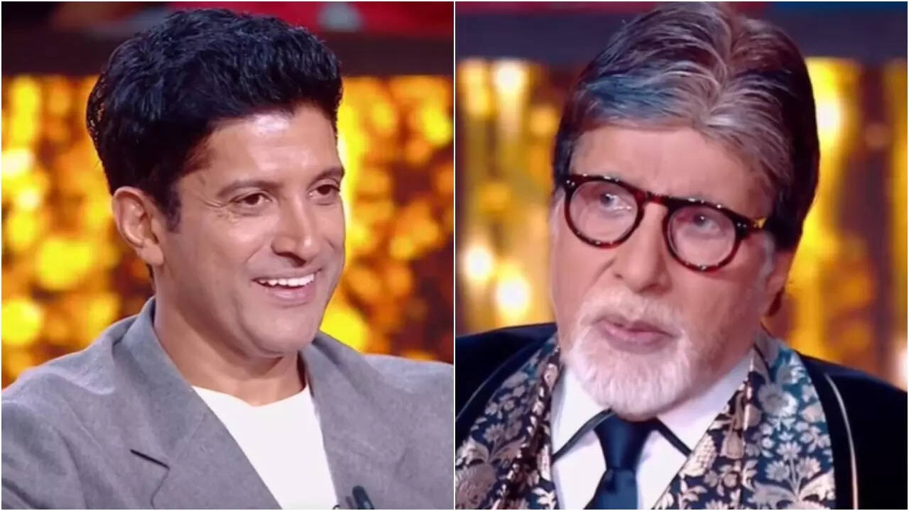 When Amitabh felt like 'Nausikhiya' in front of Farhan
