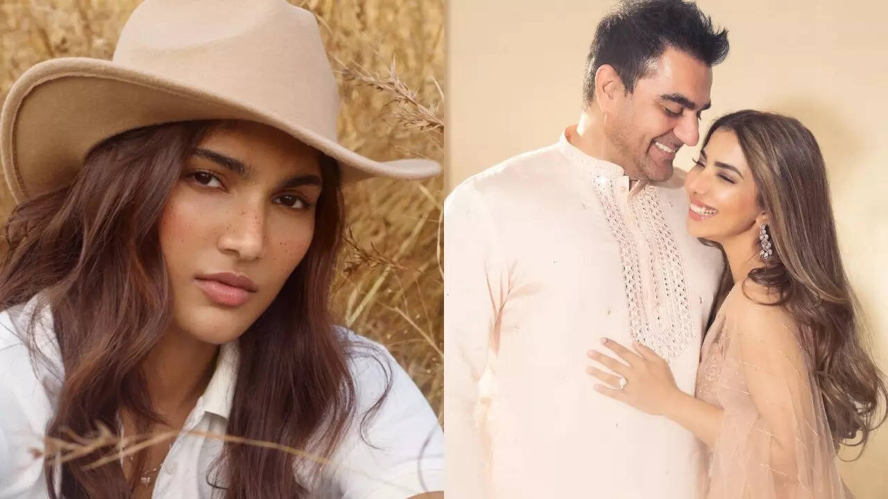 Salman’s niece Alizeh pays a visit to Arbaaz-Sshura’s baby