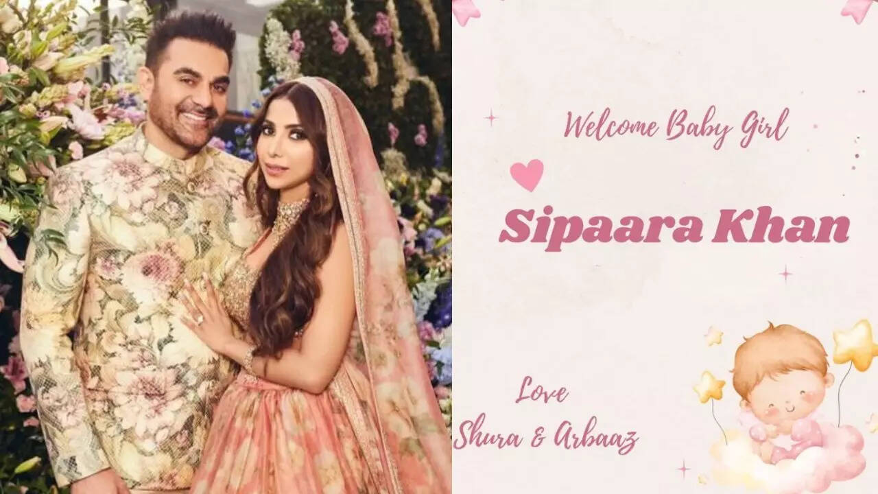 Arbaaz-Sshura name their daughter Sipaara Khan