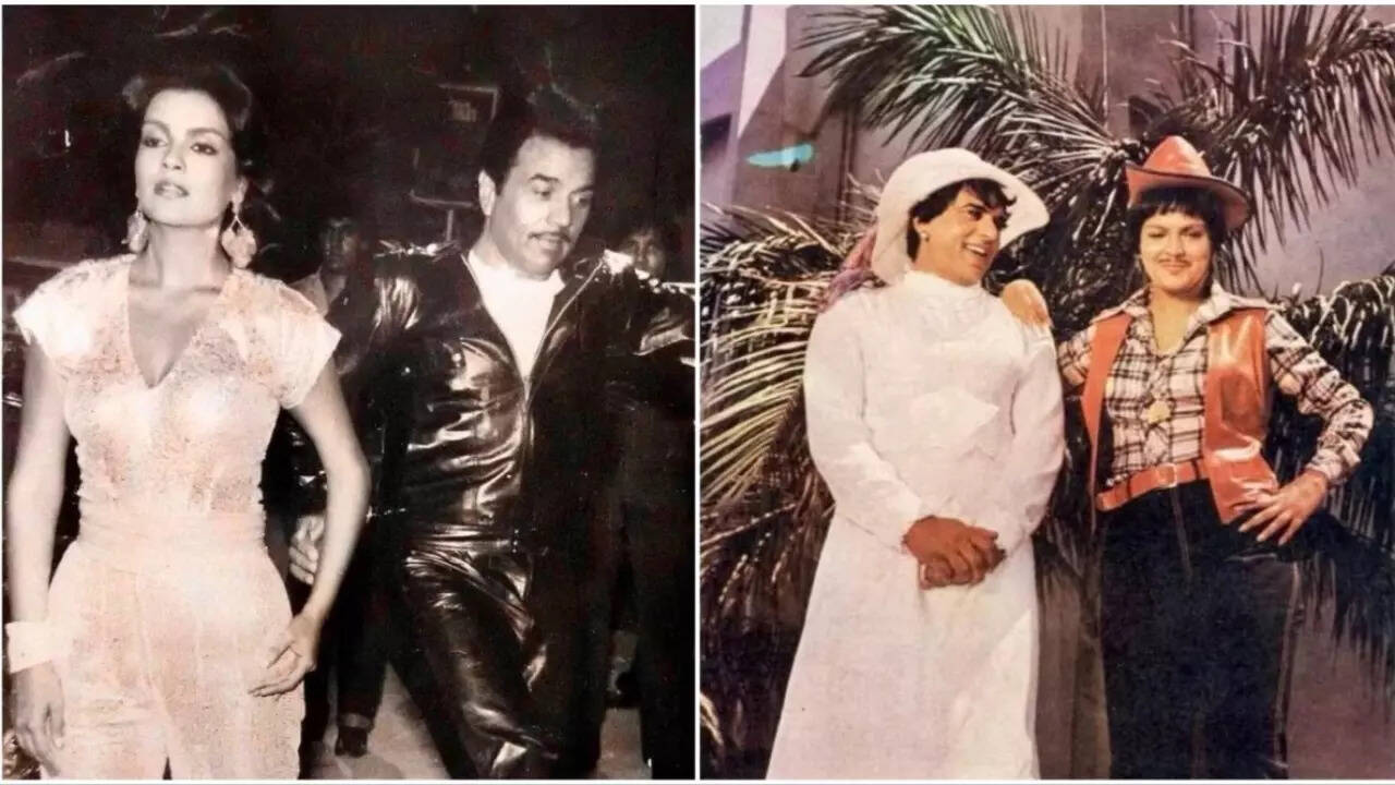 When Zeenat Aman called Dharmendra strikingly handsome