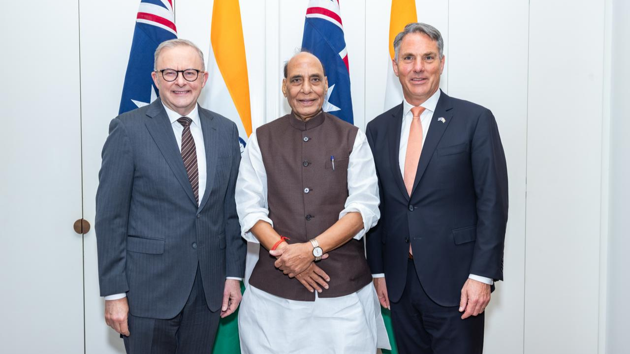 Strategic convergence: Amid Trump&rsquo;s disinterest in Quad, India & Aus ink 3 pacts; strengthen defence ties