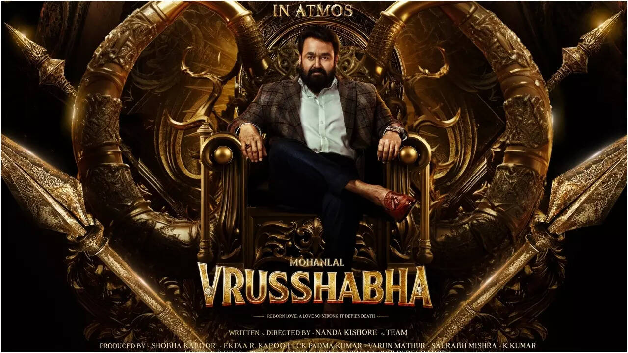 'Vrusshabha' release date: Mohanlal’s epic postponed