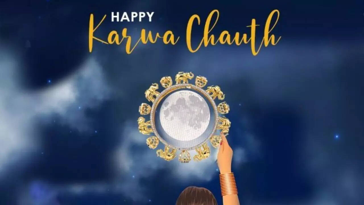 Karwa Chauth 2025 Moonrise time Live Updates: Timeless rituals, fasting tips, muhurat, and more - The Times of India
