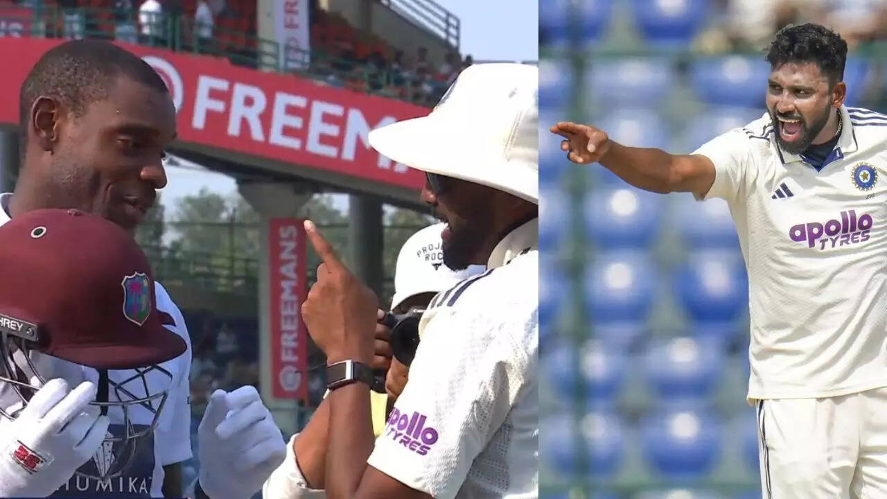 Siraj warns Justin Greaves against scoring more runs; decision backfires