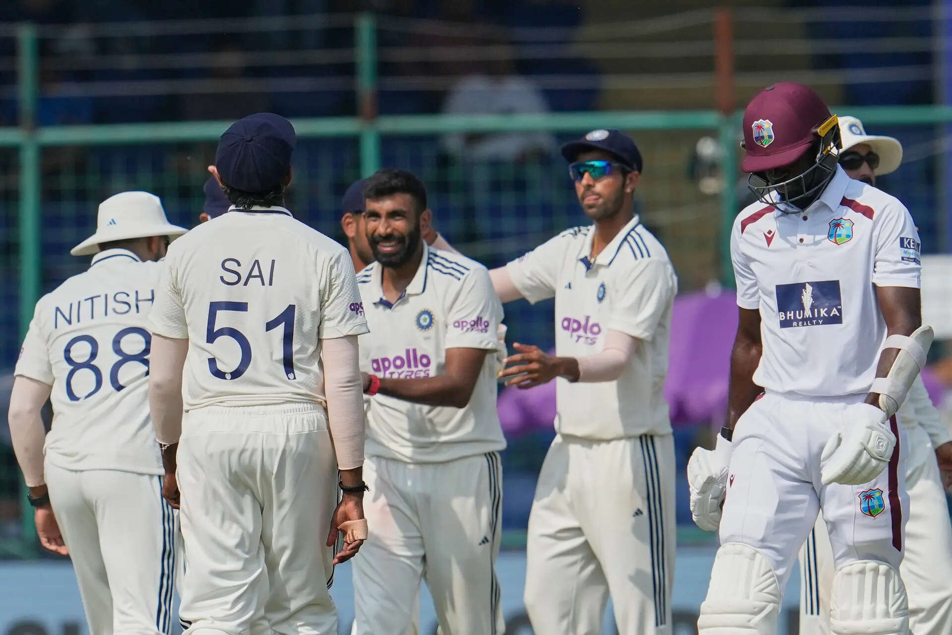 2nd Test: India poised for big win; Windies collapse under new ball pressure
