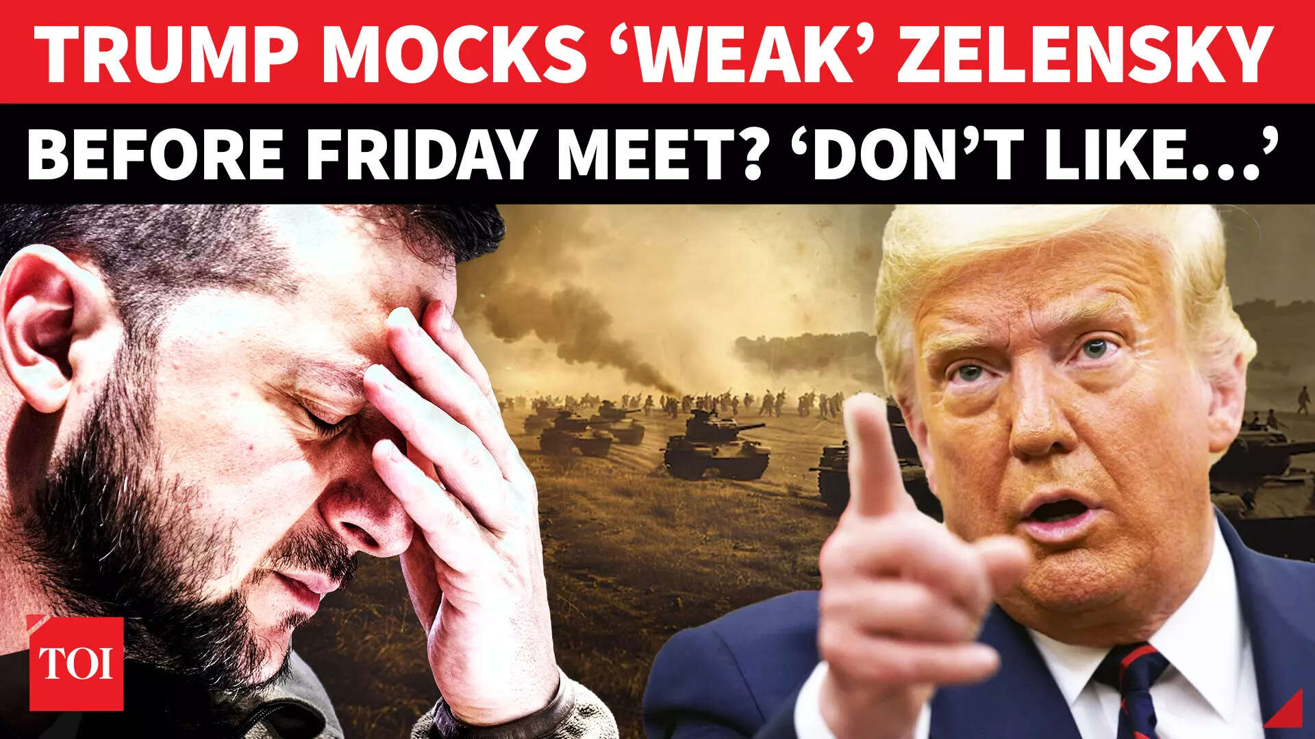 'Don't Get Along...': Trump Takes 'Weak Leader' Jibe At Zelensky? Lauds  'Tough Cookie' | Watch