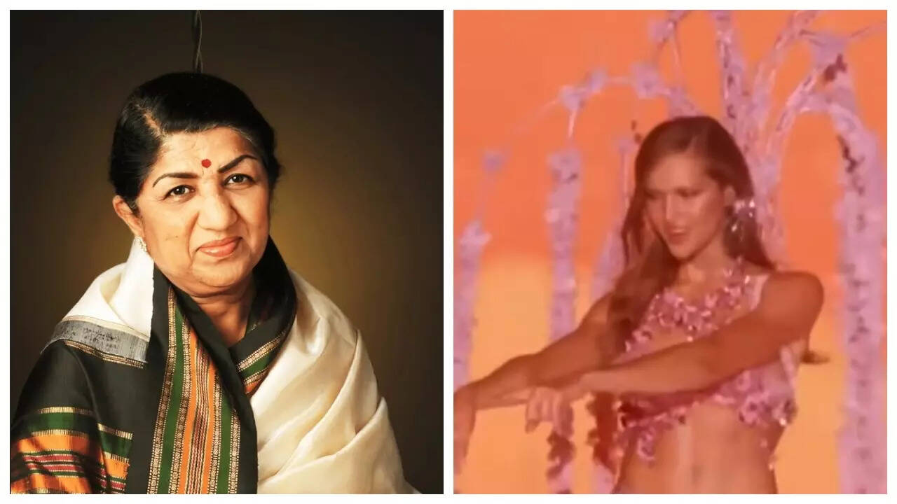 Lata Ji's song plays during VS fashion show - WATCH