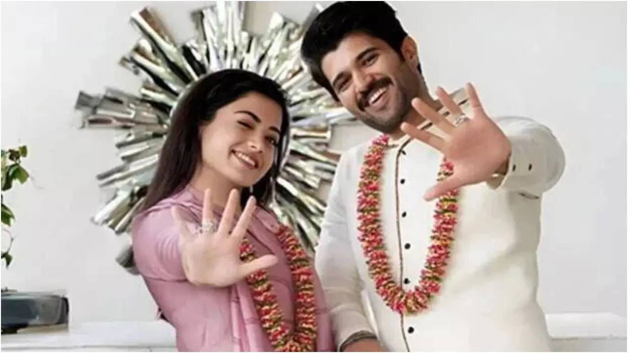 Rashmika REACTS to engagement rumours with Vijay