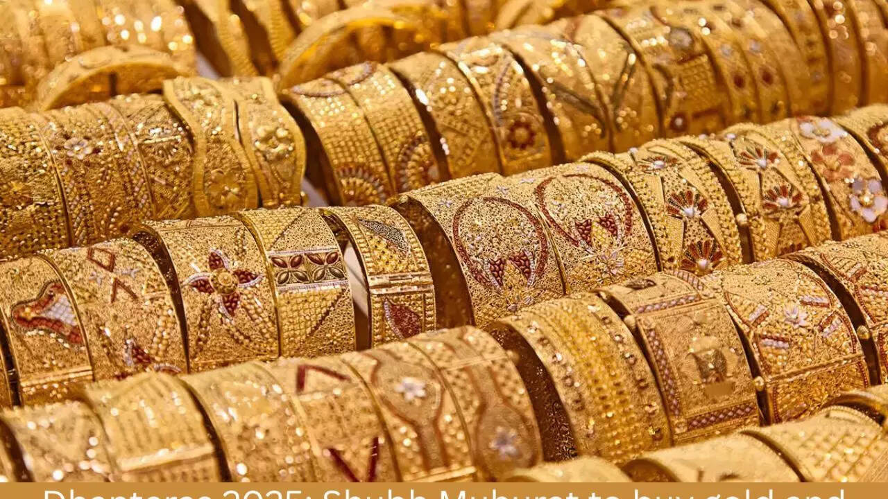 Diwali 2025: Gold shines bright! Yellow metal jumps Rs 3,200 to hit record Rs 1,34,800/10 g on festive buying ahead of Dhanteras