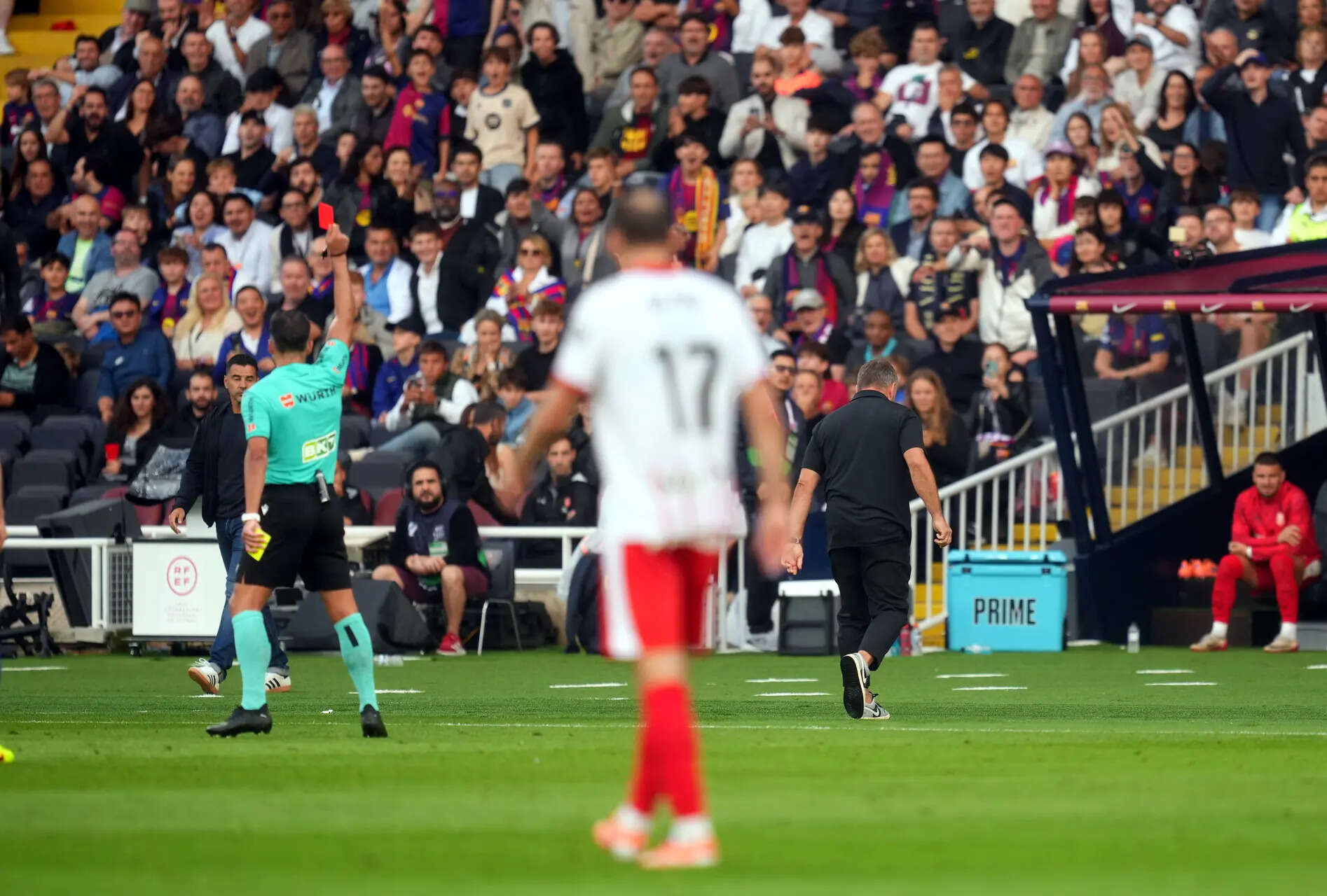 La Liga: Barca down Girona; Flick to miss El Clasico after sending off