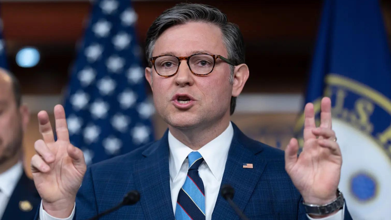 ‘No Kings’ protests: Mike Johnson slams rallies as gathering of ‘anarchists’