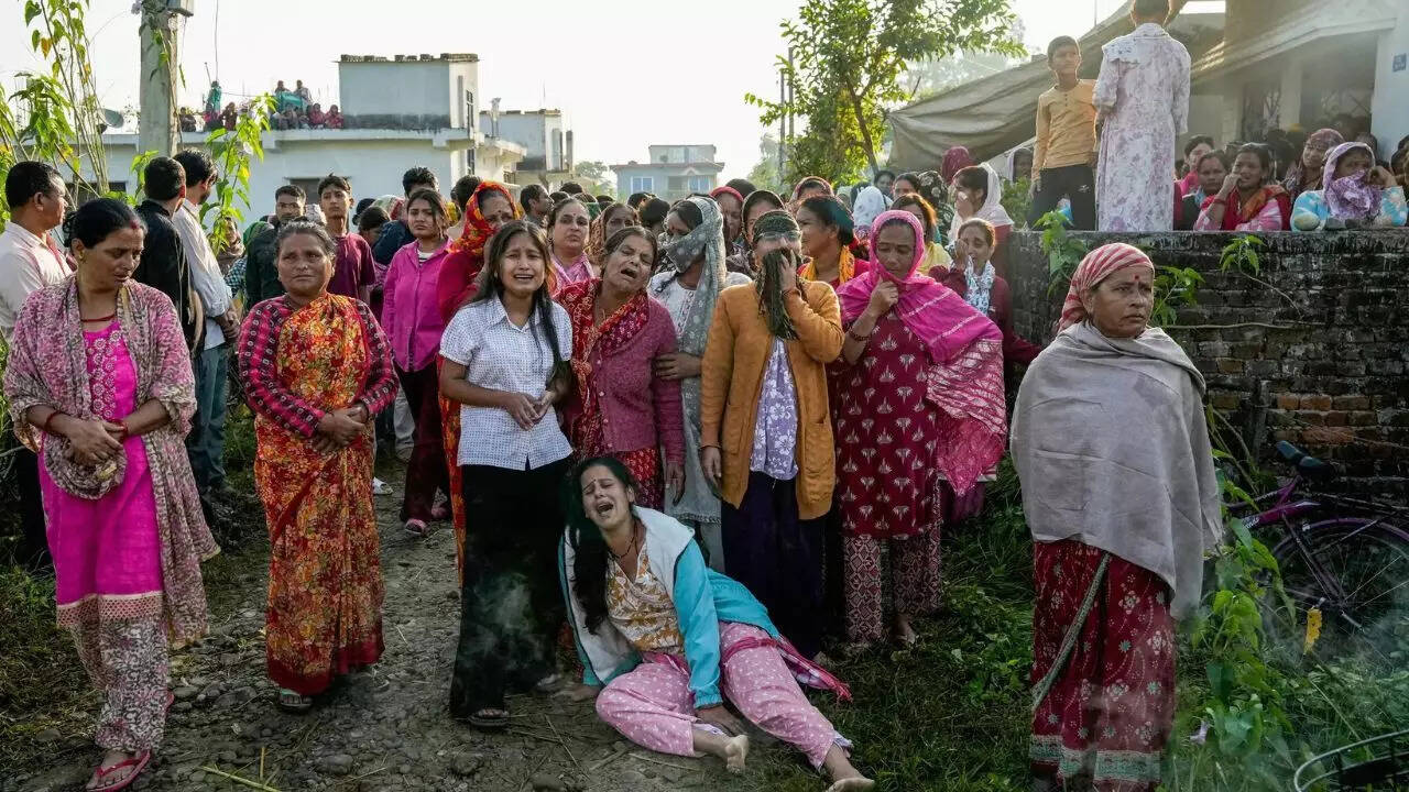A town united in grief